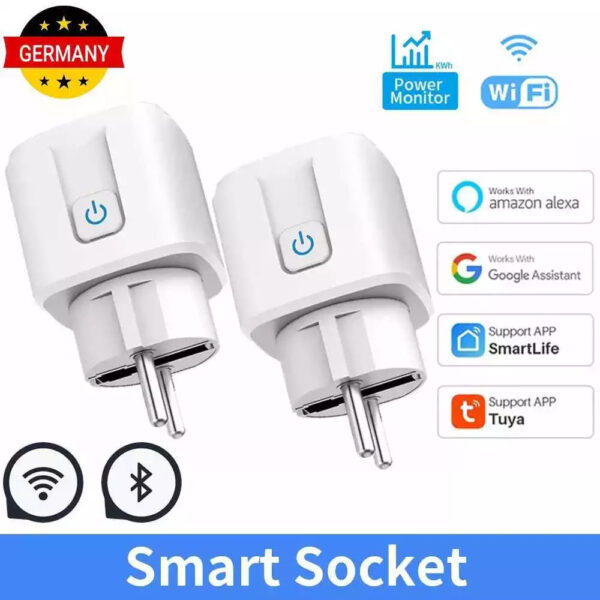 Smart Life Plug 16A Wi-Fi Socket – App Control